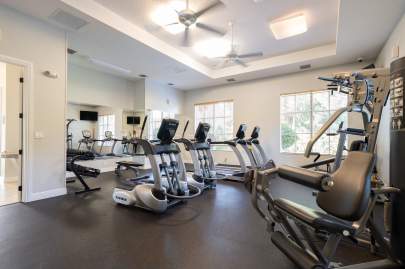 State-of-the-art fitness center with weightlifting equipment, free weights, cardio equipment, treadmills and more.